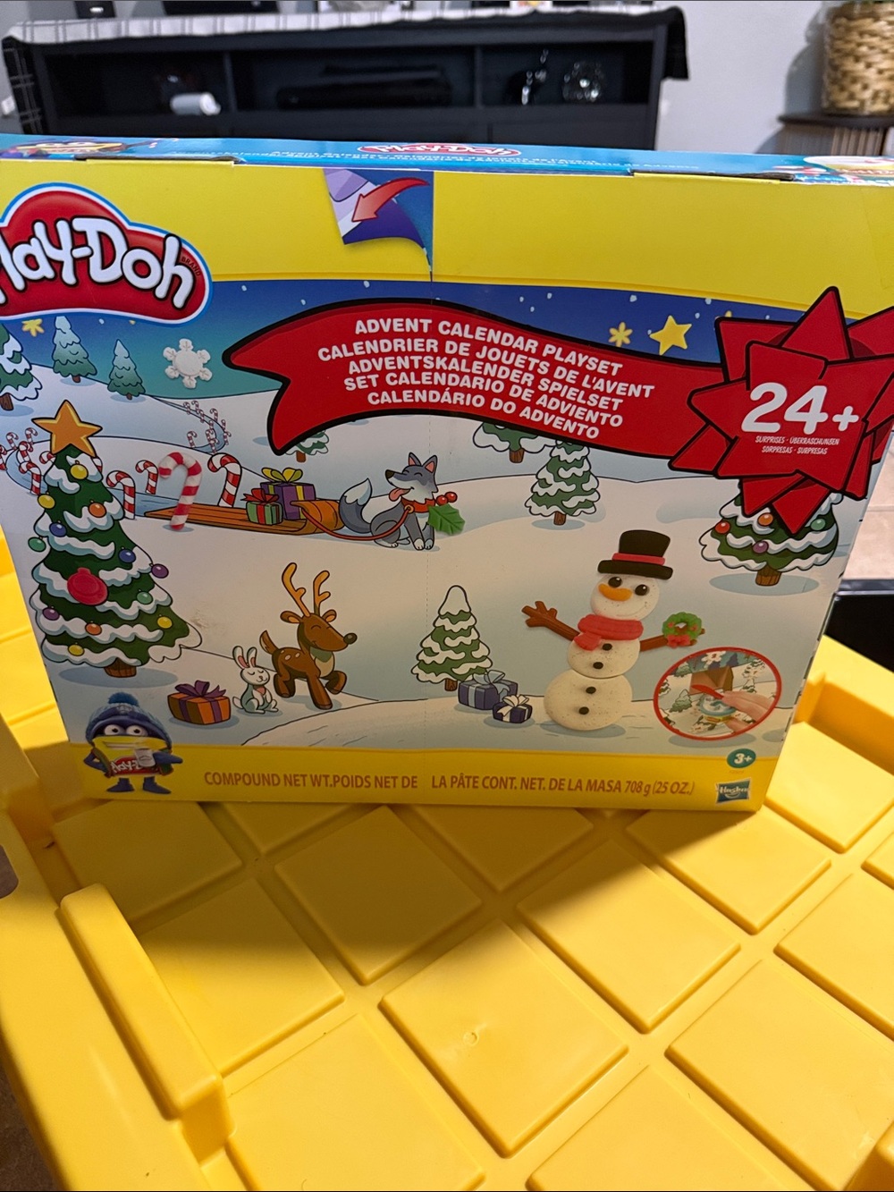 Play-Doh Holiday Advent Calendar Playset - Blue Packaging